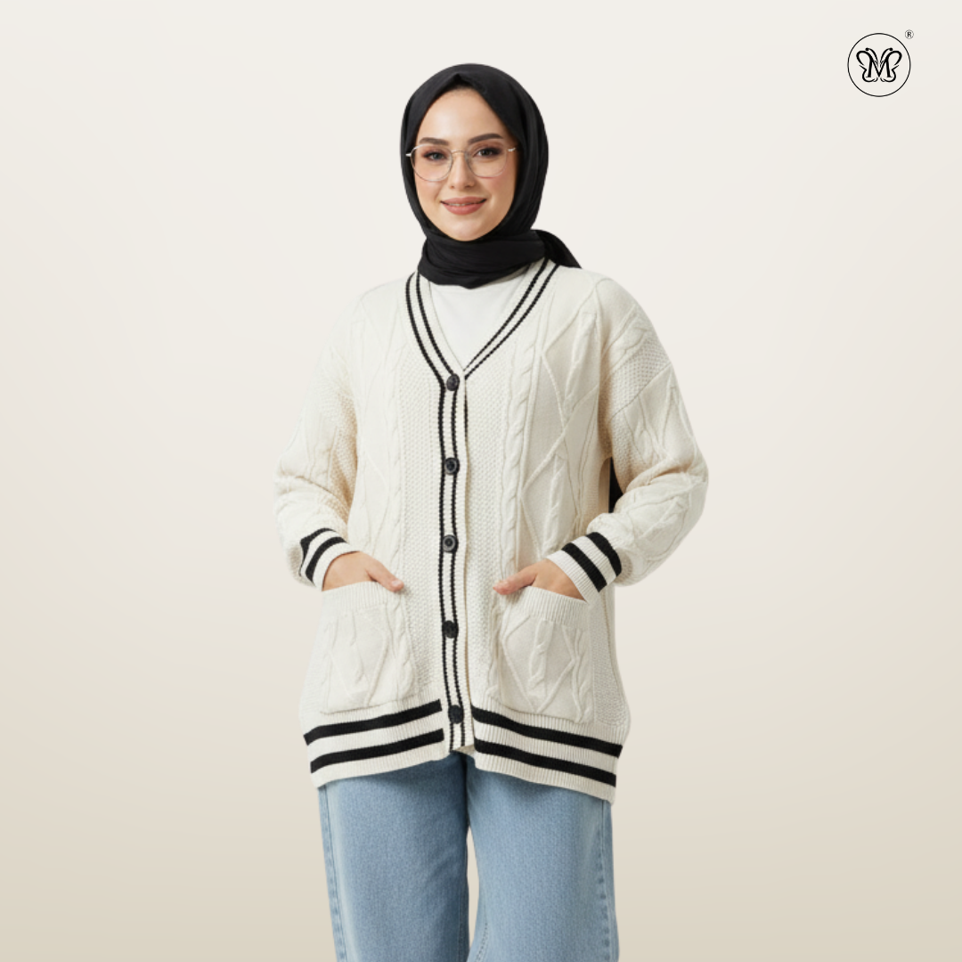 Baggy Outerwear Knitwear