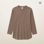 Blouse Casual V-Neck Zip