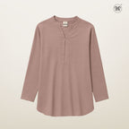 Blouse Casual V-Neck Zip
