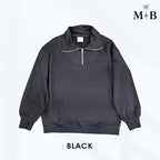 Half-Zip Pullover Sweatshirt