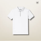 Men's Waffle-Knit Polo Shirts