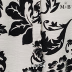 Ladies Printed Button Cuff Blouse
