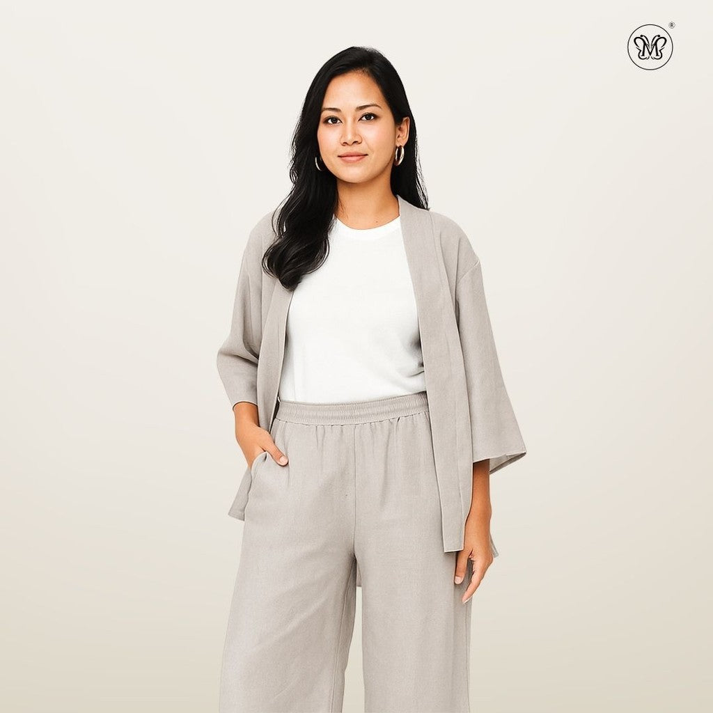 Linen Set Semi-Formal Wear