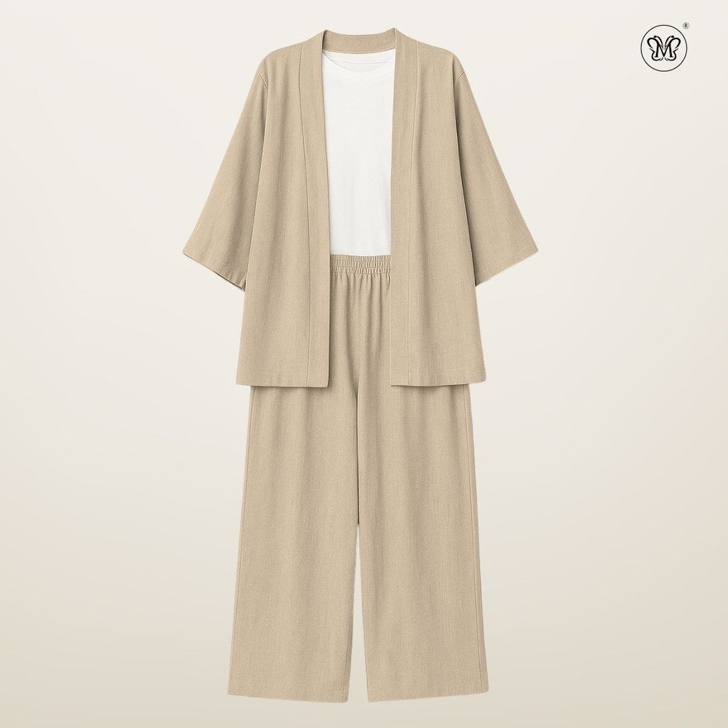 Linen Set Semi-Formal Wear