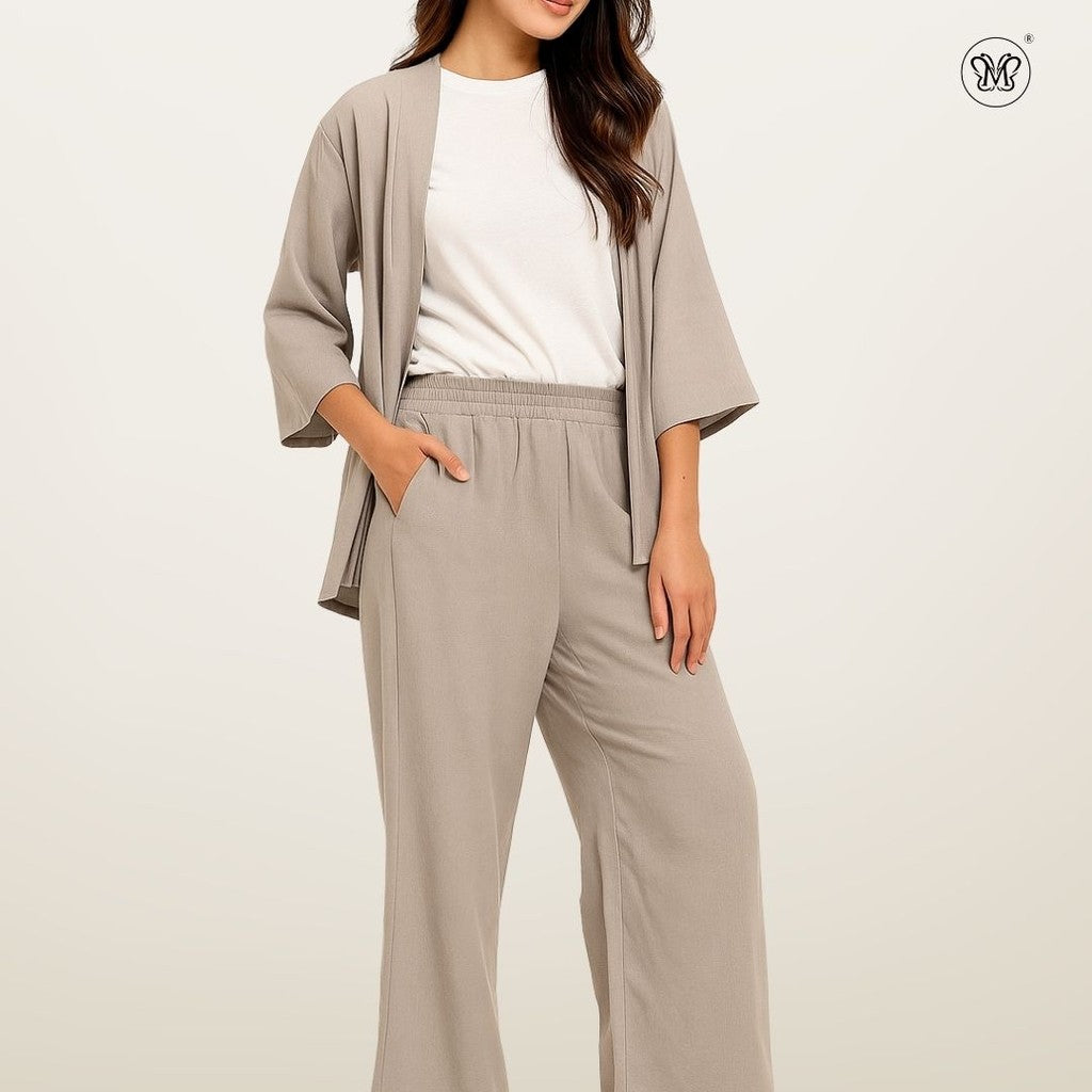 Linen Set Semi-Formal Wear