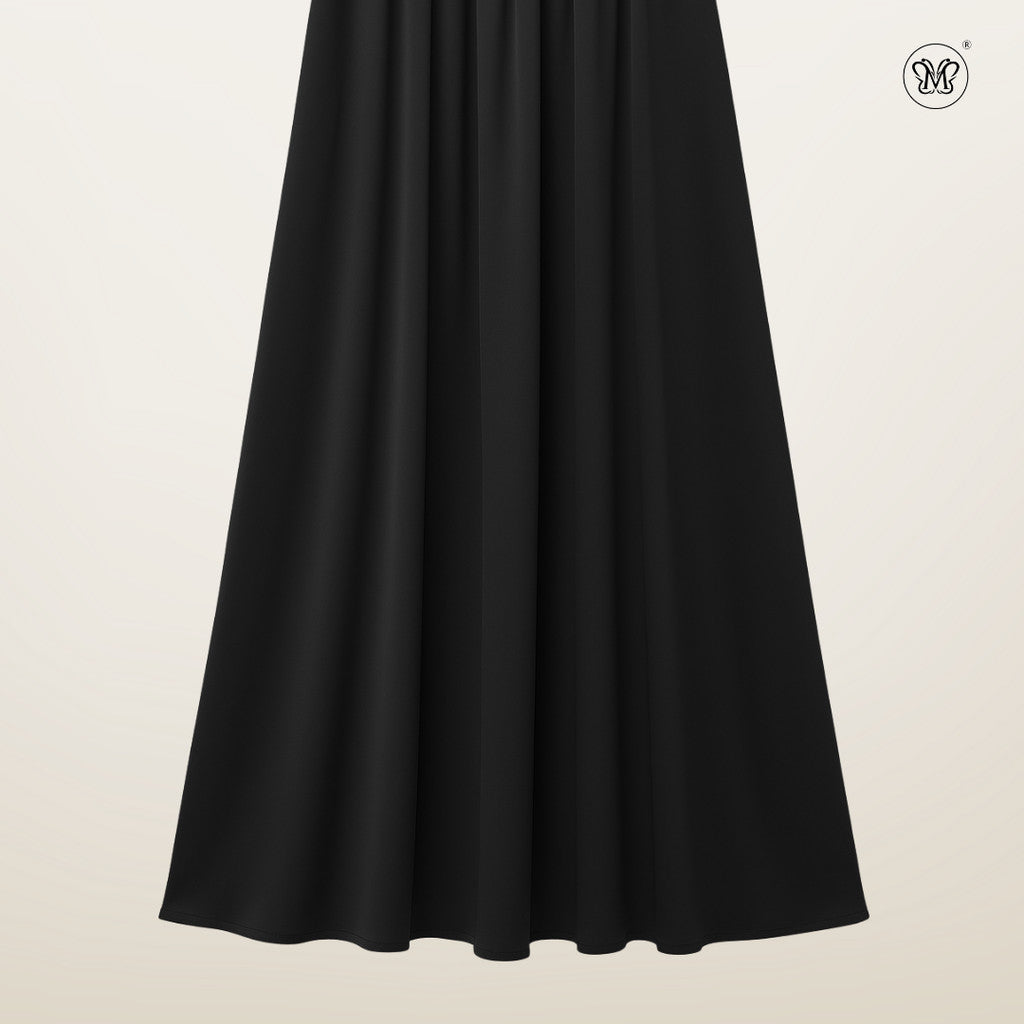 Satin Maxi Cut Skirt
