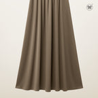 Satin Maxi Cut Skirt