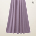 Satin Maxi Cut Skirt