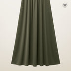 Satin Maxi Cut Skirt
