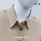 Ladies Embroidery Shirt - Cat Paw Edition