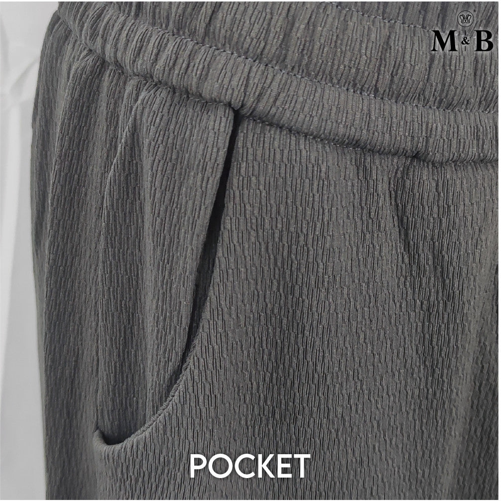 Ladies Wide-Leg Pants with Drawstring