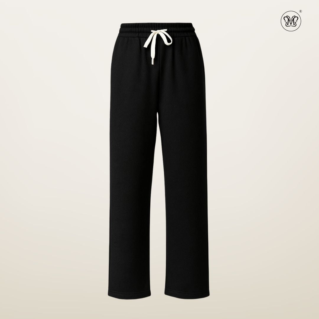Ladies Wide-Leg Pants with Drawstring