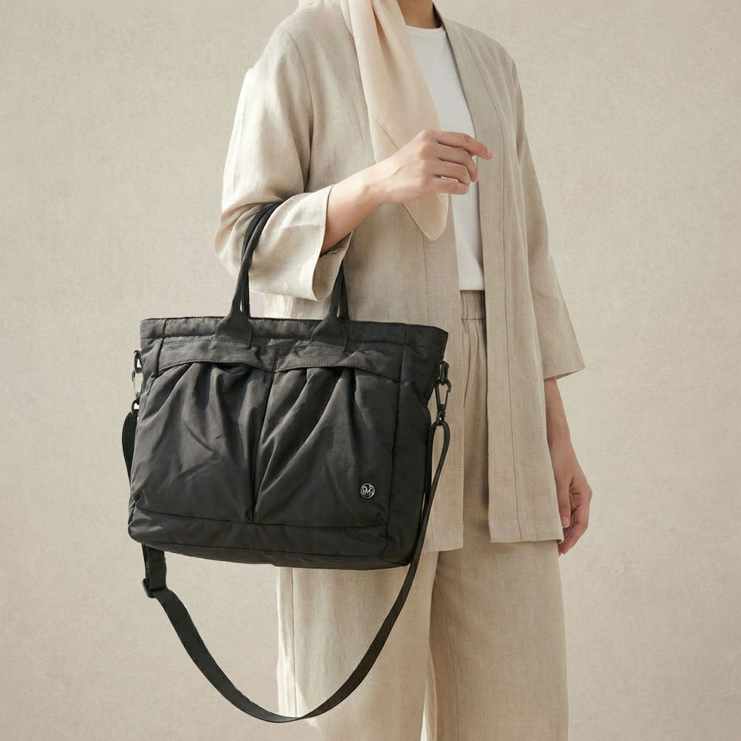 Front Two Pocket Tote Bag