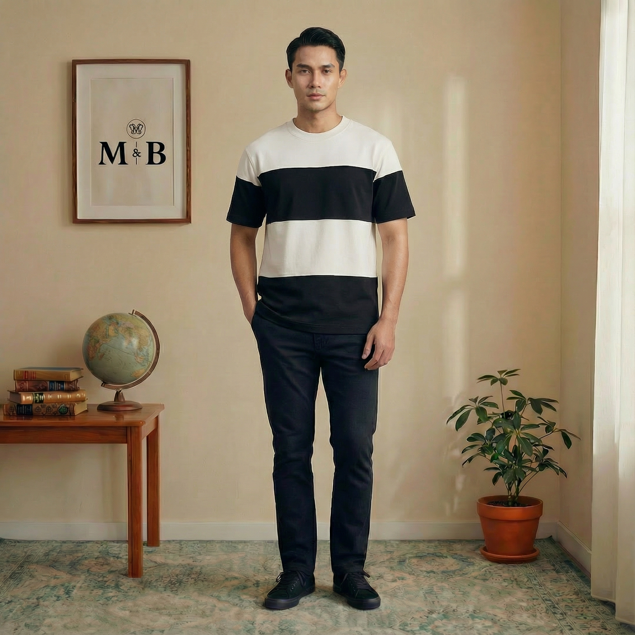 Men’s Horizontal Stripes T-Shirt