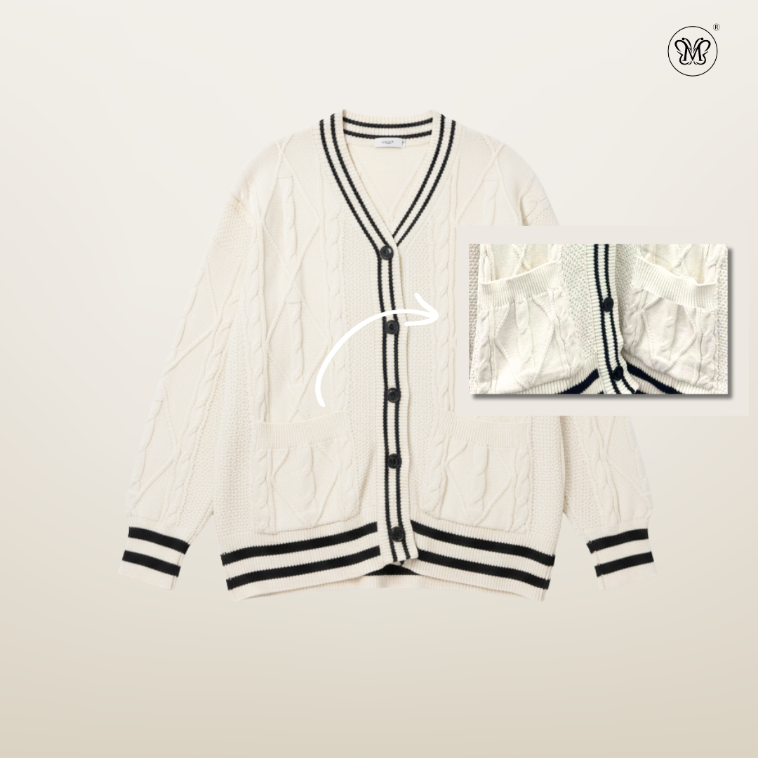 Baggy Outerwear Knitwear