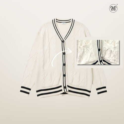 Baggy Outerwear Knitwear