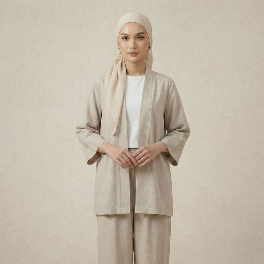 Linen Set Semi-Formal Wear