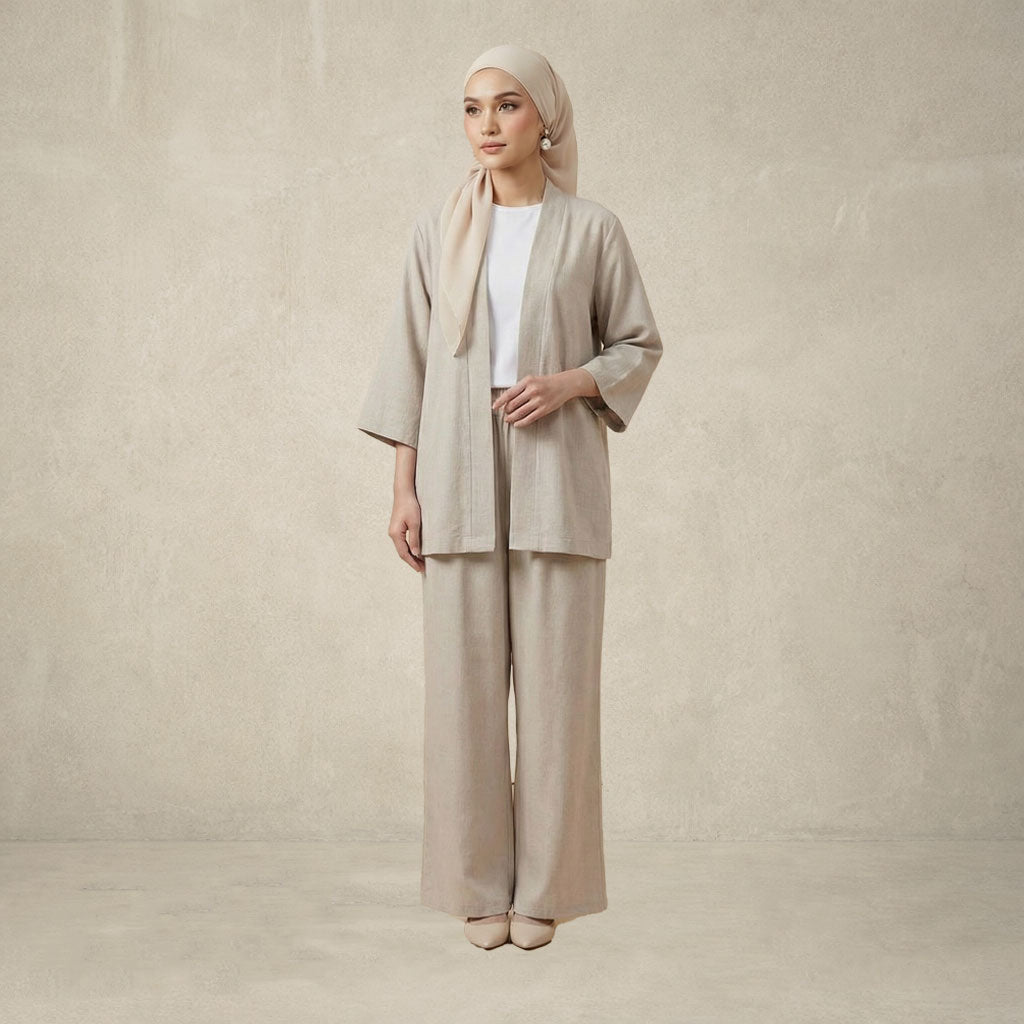 Linen Set Semi-Formal Wear