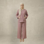 Ladies Linen Modest Relaxed Fit
