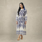 Printed Midi Dress