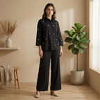 Embroidered Floral Blouse