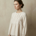 Horizontal Smocked Blouse
