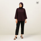 Modest Blouse Wide Sleeves