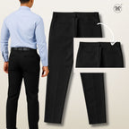 Men’s Formal Pants Classic Tailored Slim-Fit