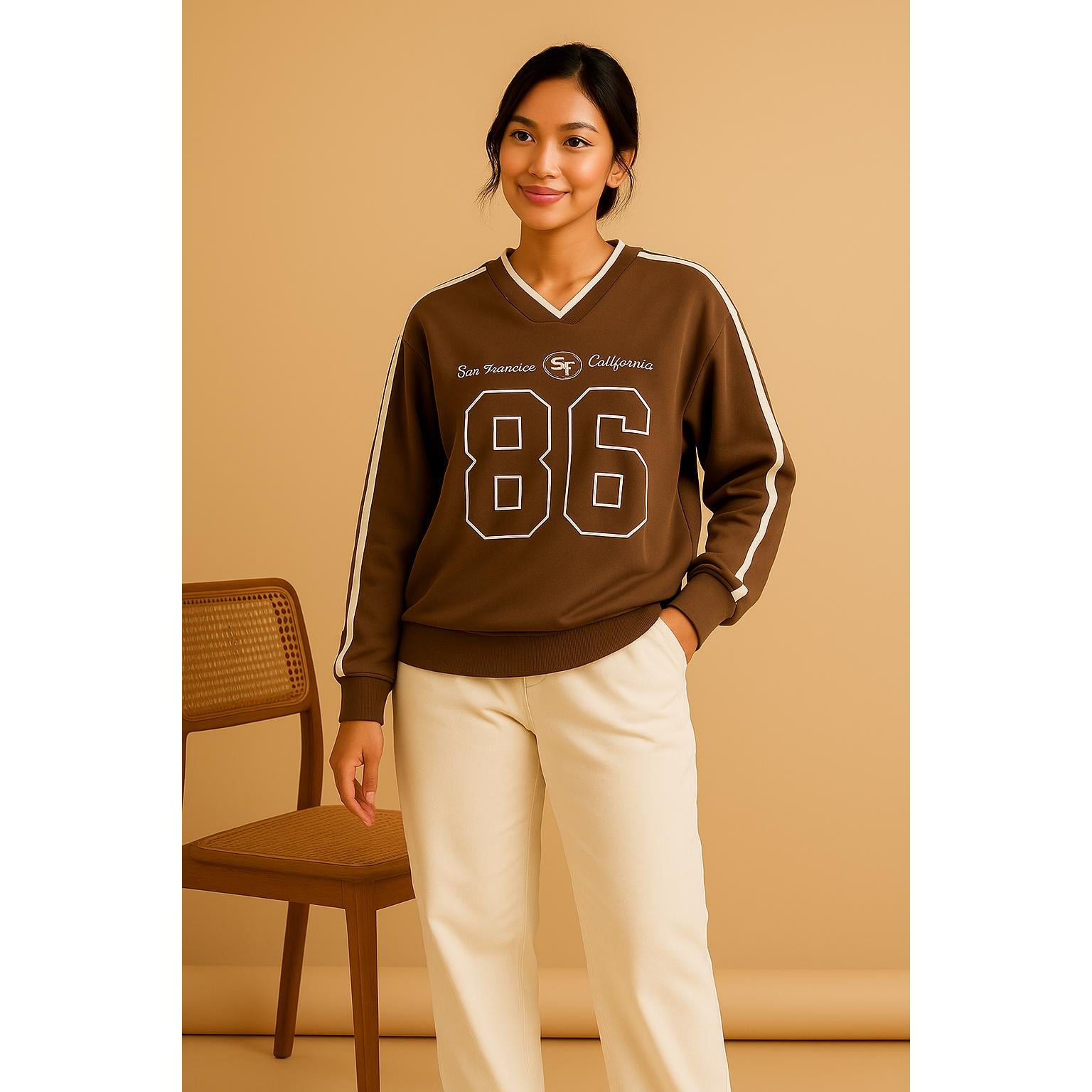 Ladies Casual Sweatshirt