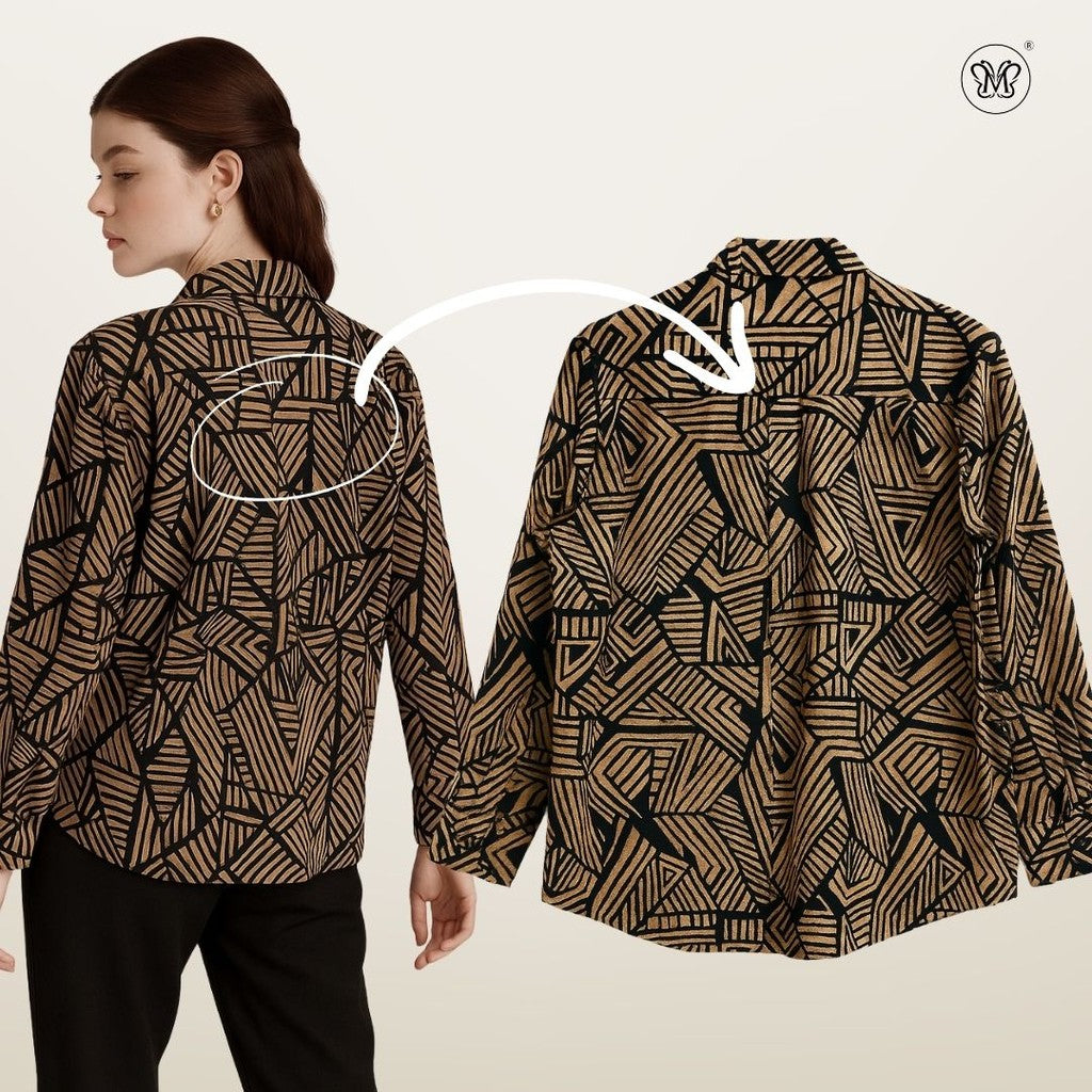 Ladies Printed Blouse L1