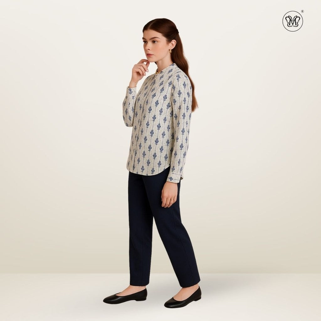 Ladies Printed Blouse L2