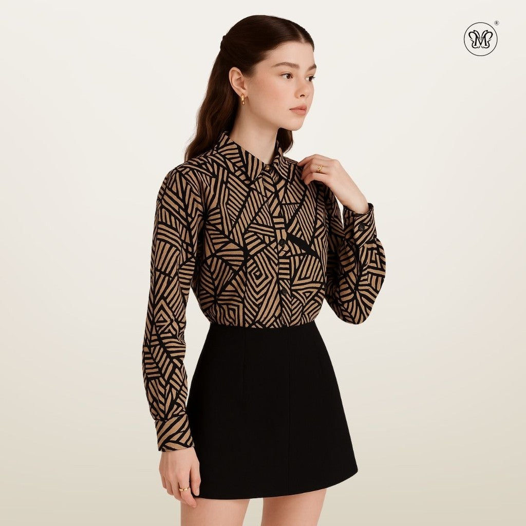 Ladies Printed Blouse L1