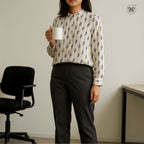 Ladies Printed Blouse L2
