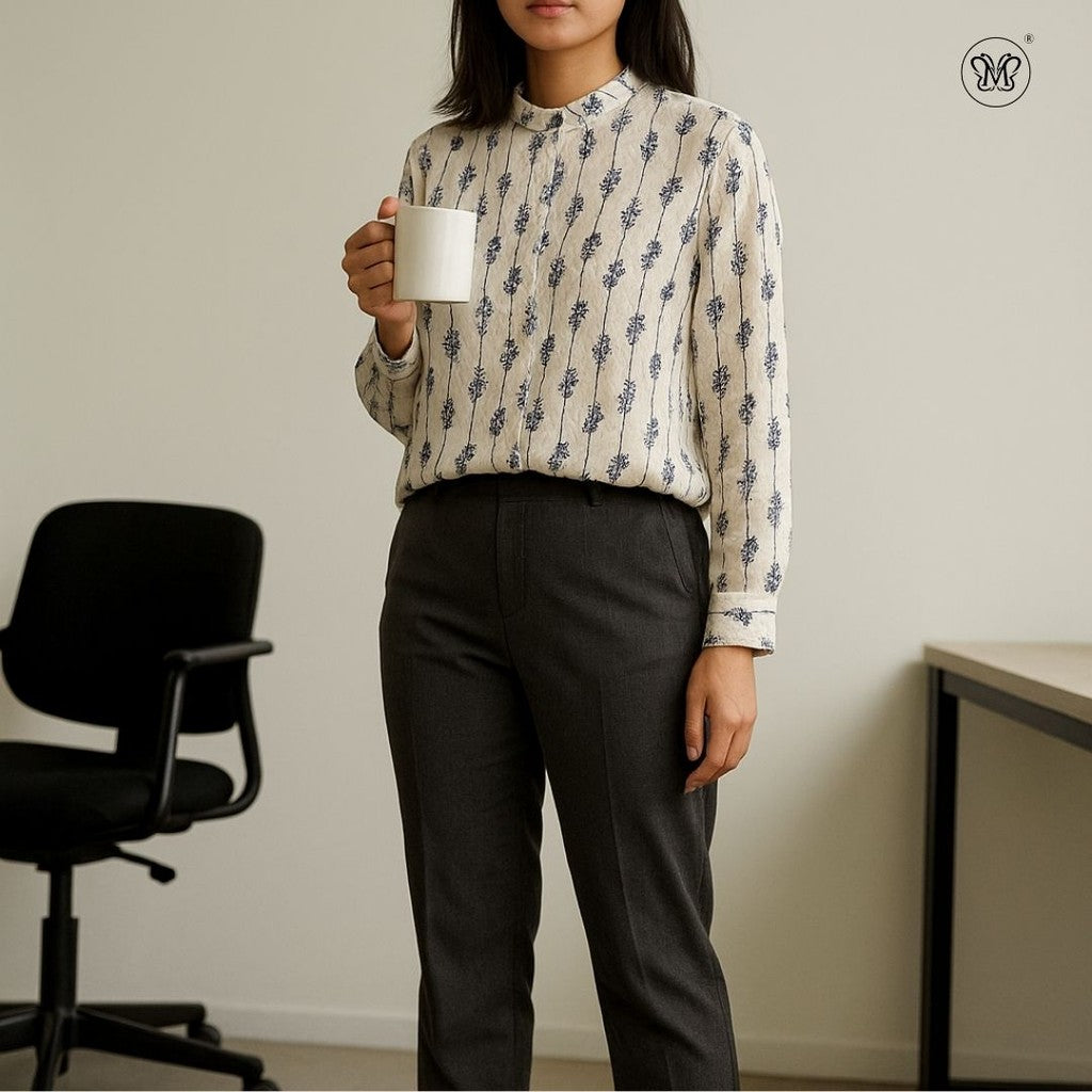 Ladies Printed Blouse L2