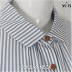 Ladies Shirts Vertical Stripes