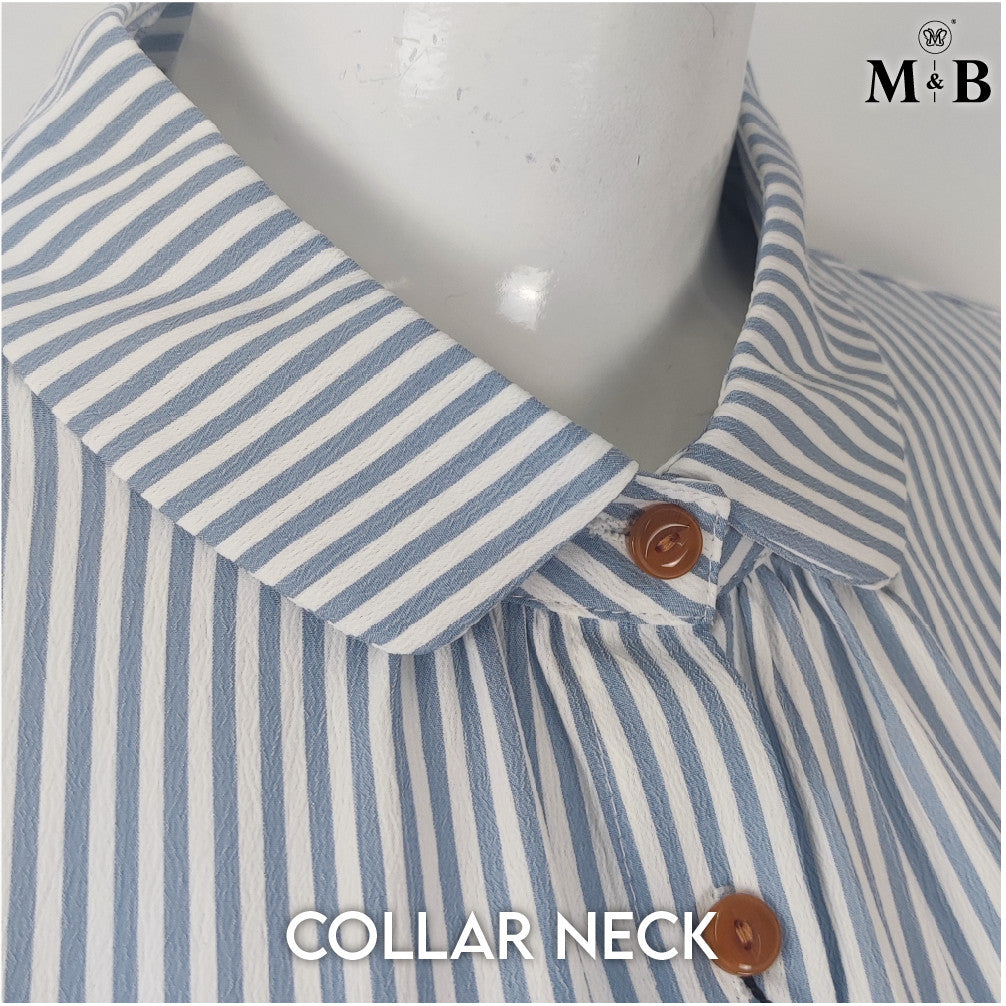 Ladies Shirts Vertical Stripes