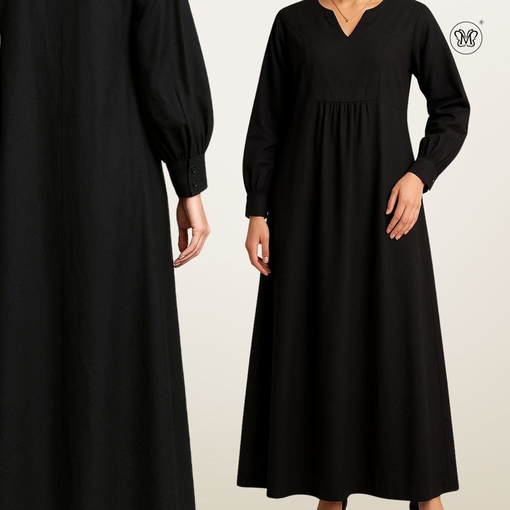V-Neck Maxi Dress