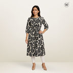 Printed Midi Dress