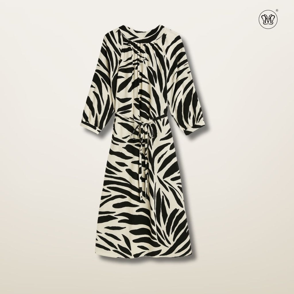 Printed Midi Dress