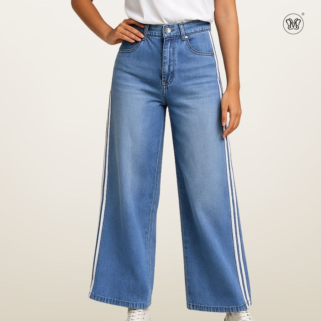Relaxed Wide-Leg Fit Jeans