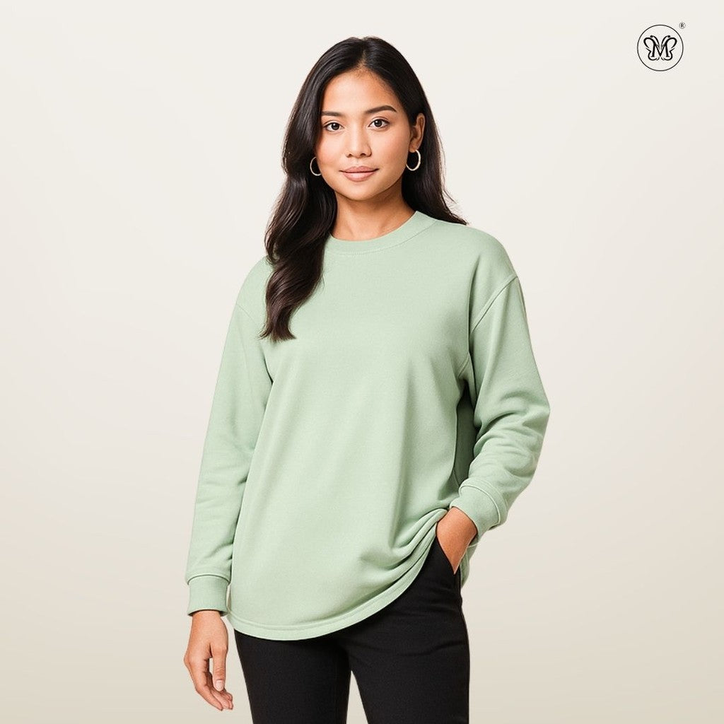 Ladies Long Sleeve Sweatshirt Style