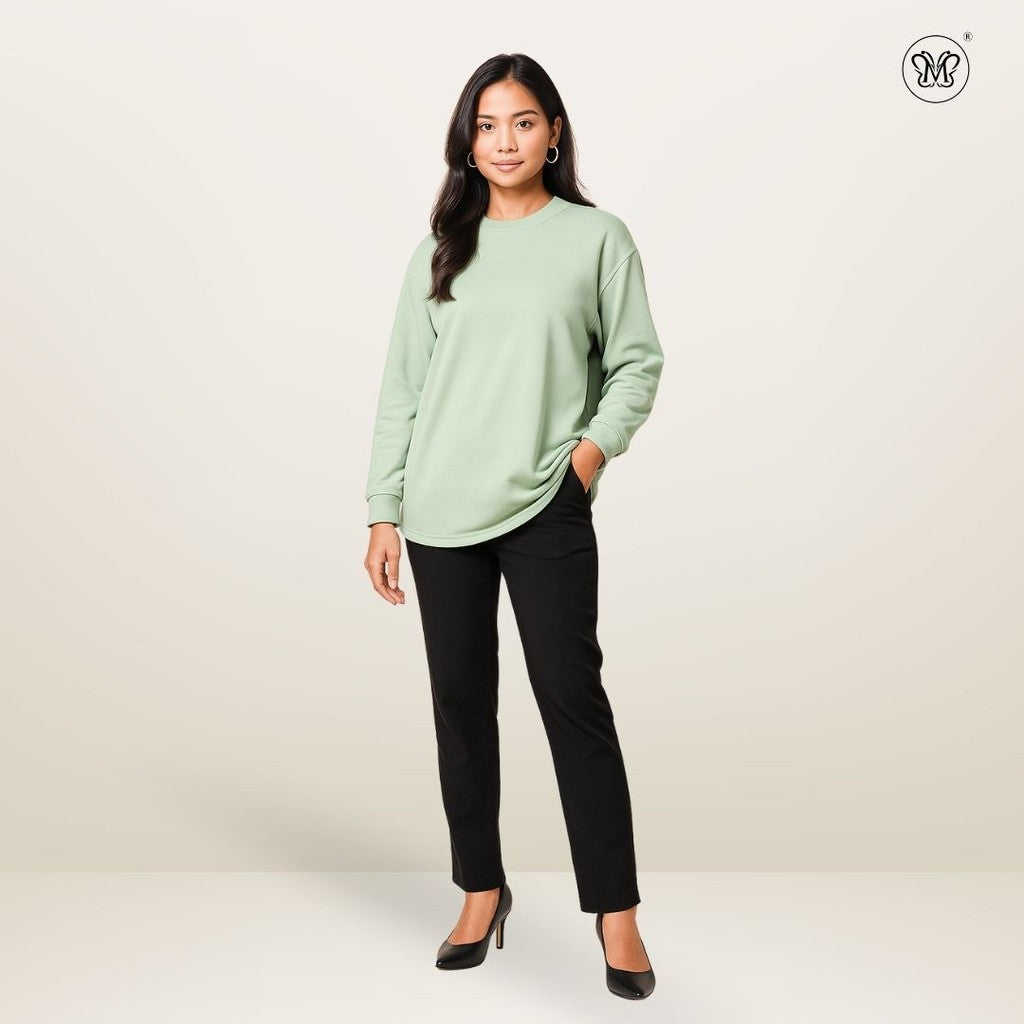 Ladies Long Sleeve Sweatshirt Style