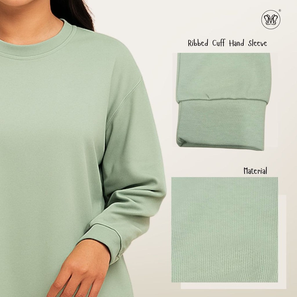 Ladies Long Sleeve Sweatshirt Style