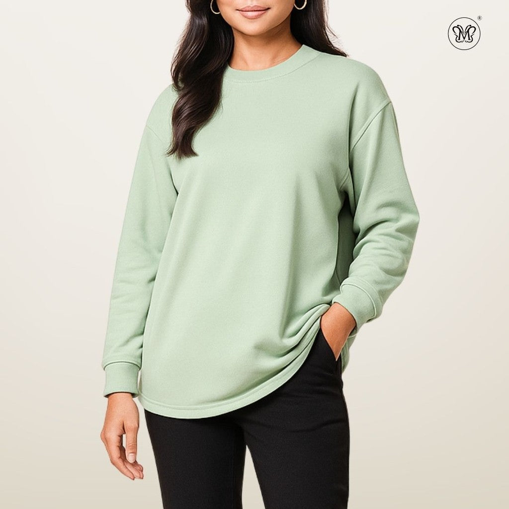 Ladies Long Sleeve Sweatshirt Style