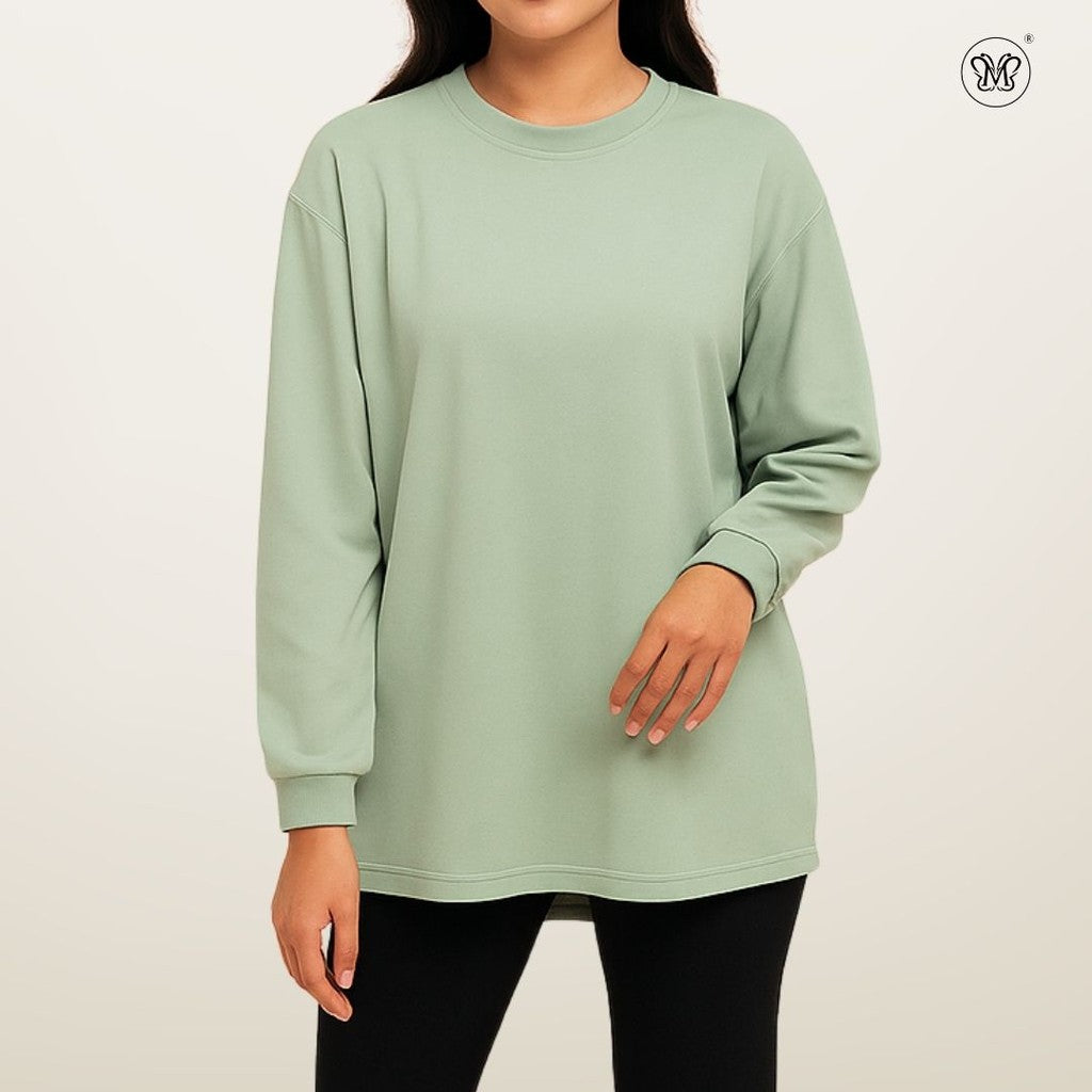 Ladies Long Sleeve Sweatshirt Style