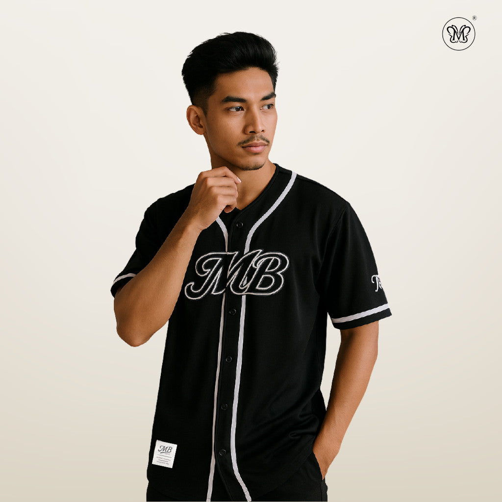 Men's Base-ball Inspired Jersey Shirt