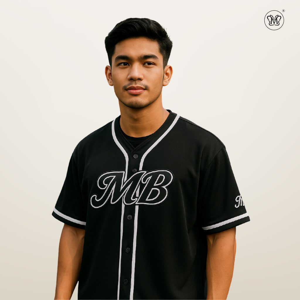 Men's Base-ball Inspired Jersey Shirt