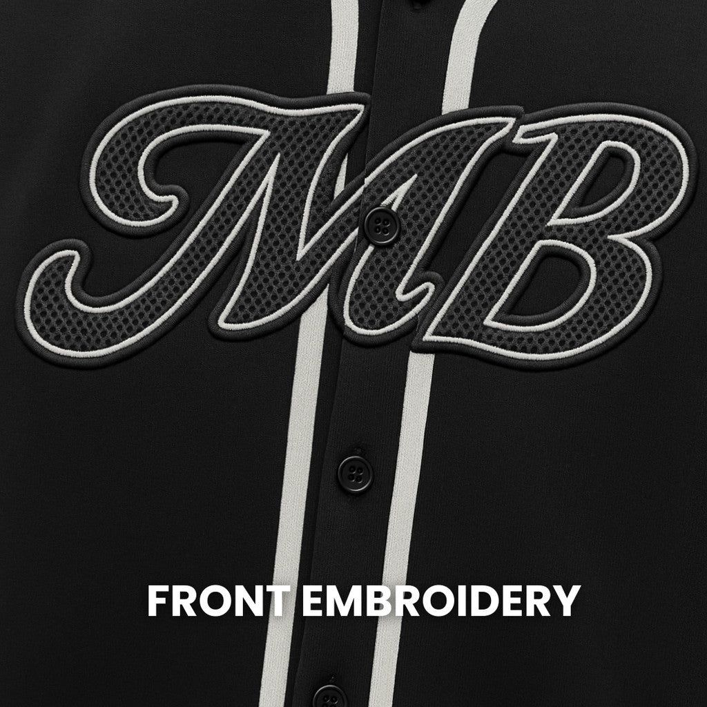 Men's Base-ball Inspired Jersey Shirt