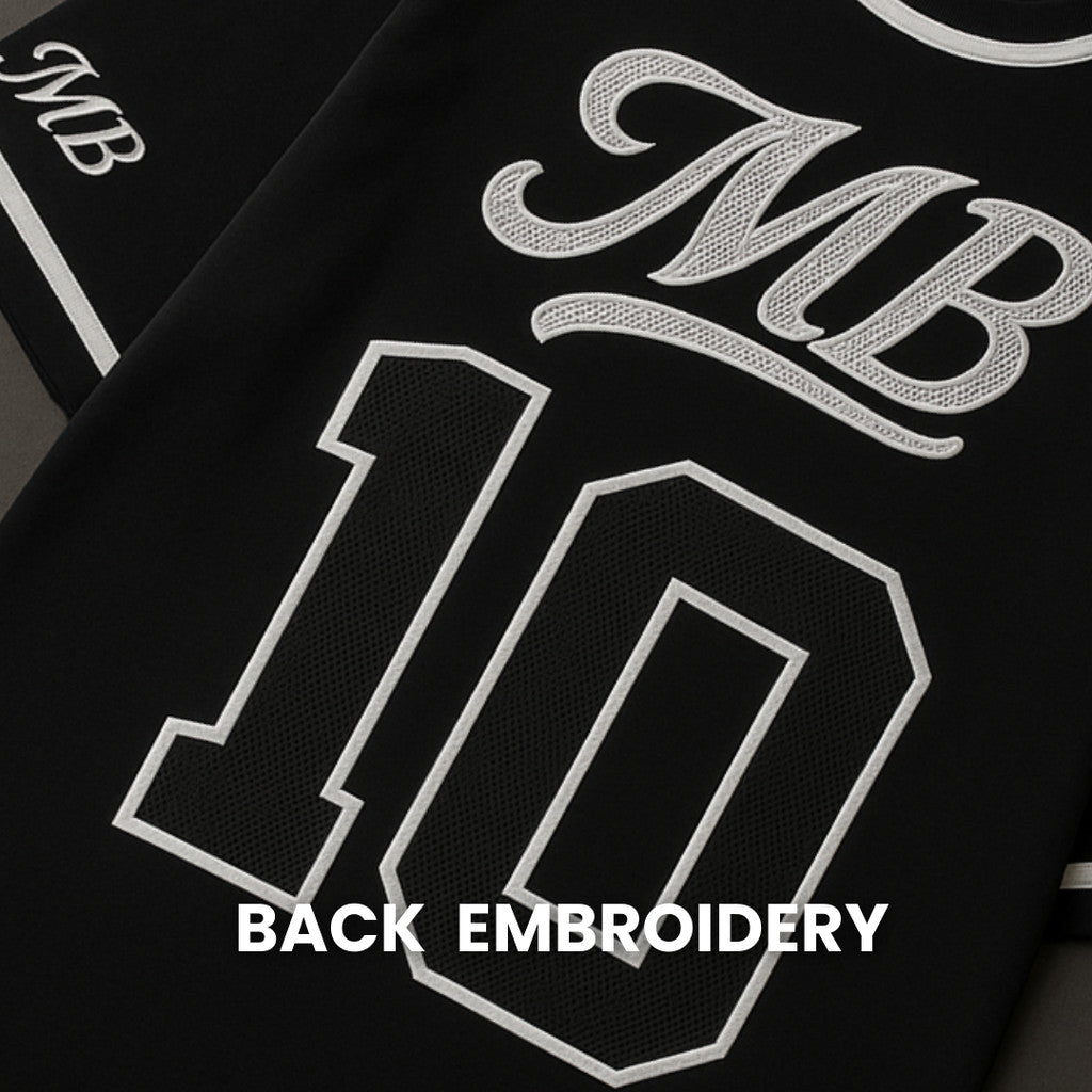 Men's Base-ball Inspired Jersey Shirt