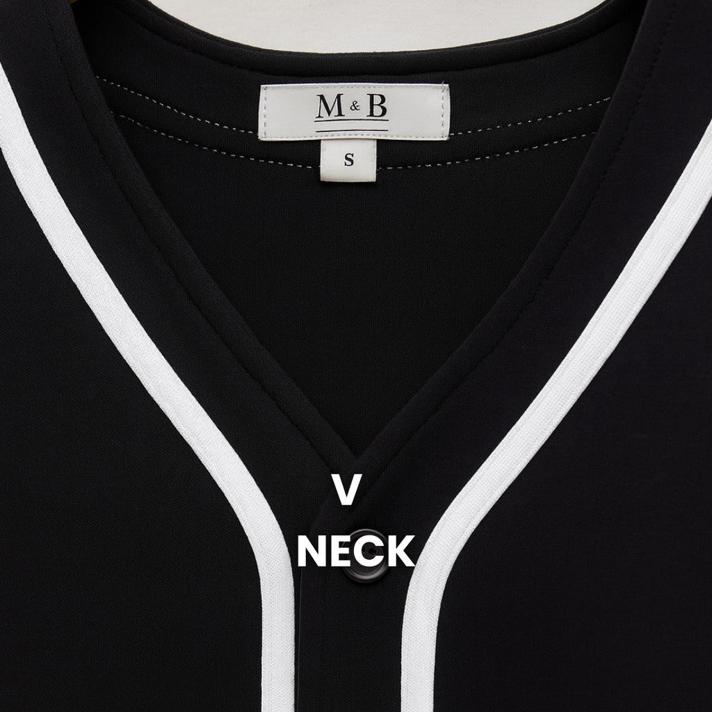 Men's Base-ball Inspired Jersey Shirt